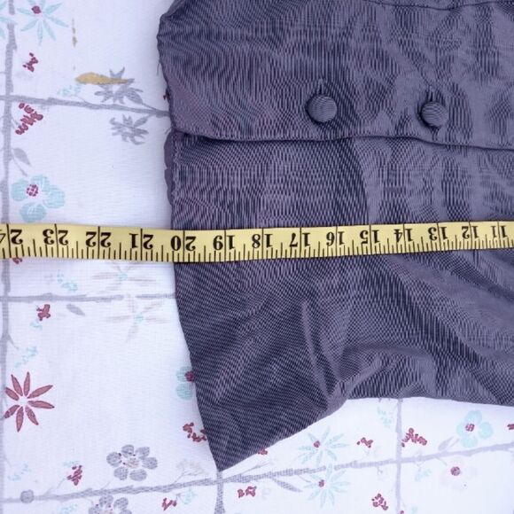 VtgJoEdSophisticates 2Pieces10 StripedGrayR/stones LaceDress& L/SlButton Blazer - Picture 16 of 16